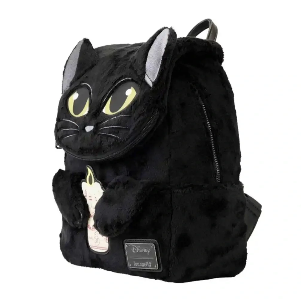 Disney Hocus Pocus Binx Plush Cosplay Backpack AD - Picture 2 of 5
